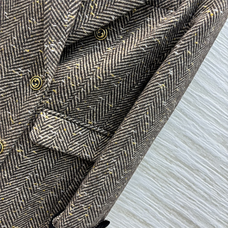Gvc*1 herringbone jacket