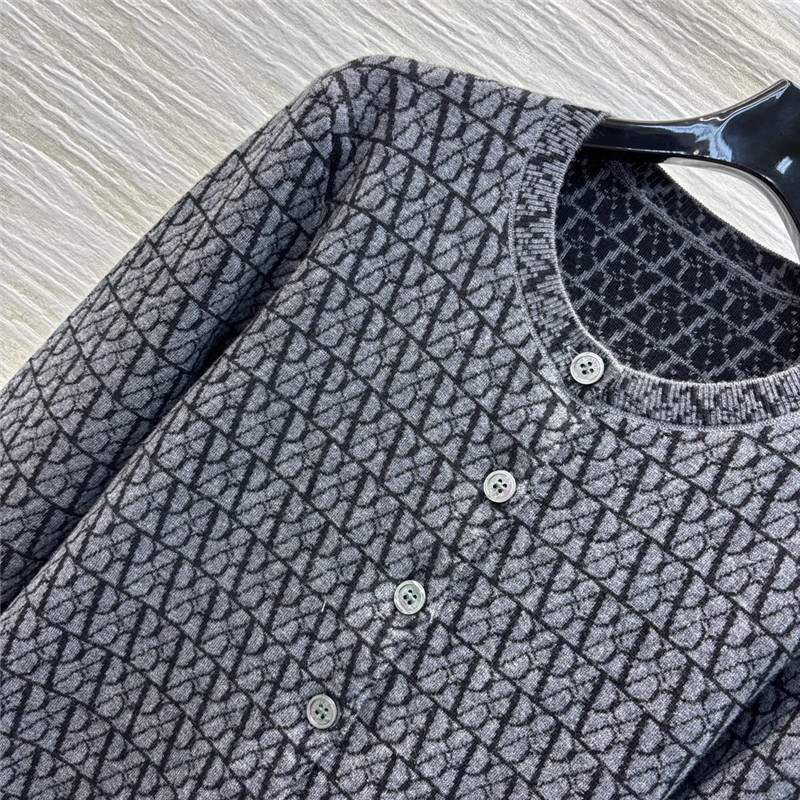 Va1e*ntin0 jacquard knit cardigan