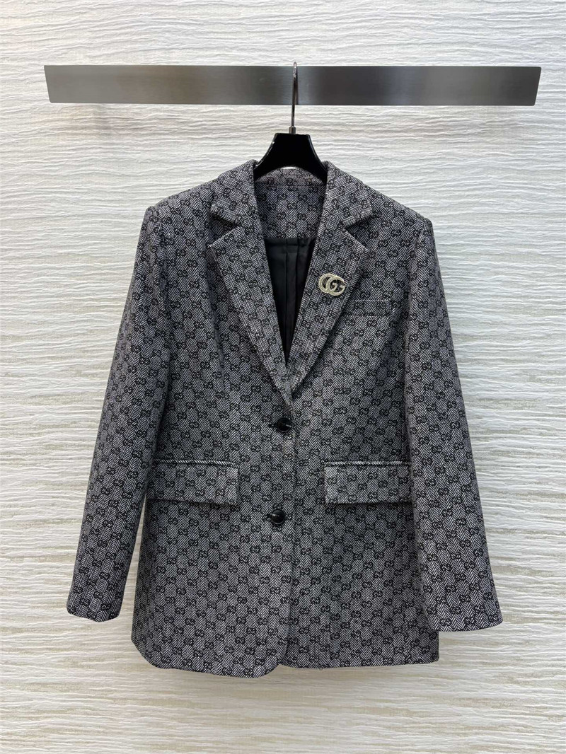 Gvc*1 lapel suit jacket