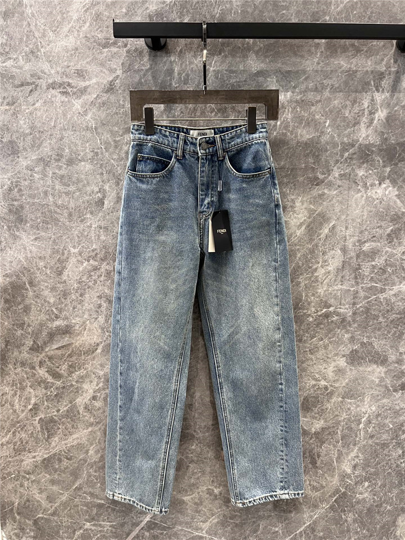 F**di denim trousers