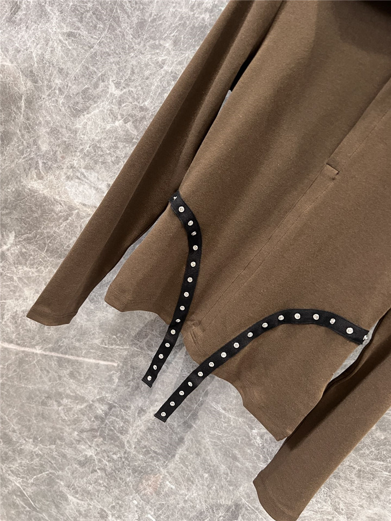 Y51 ribbon long-sleeved t-shirt