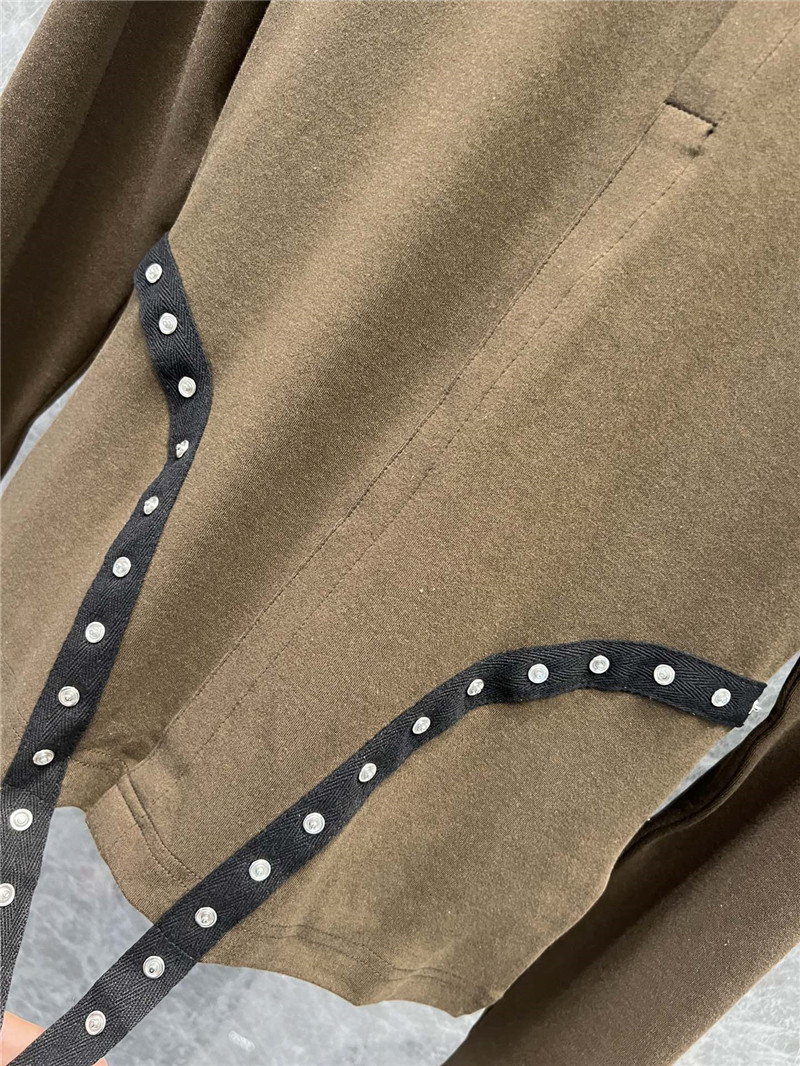 Y51 ribbon long-sleeved t-shirt