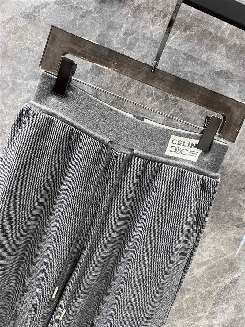 Ce1i*e casual straight trousers