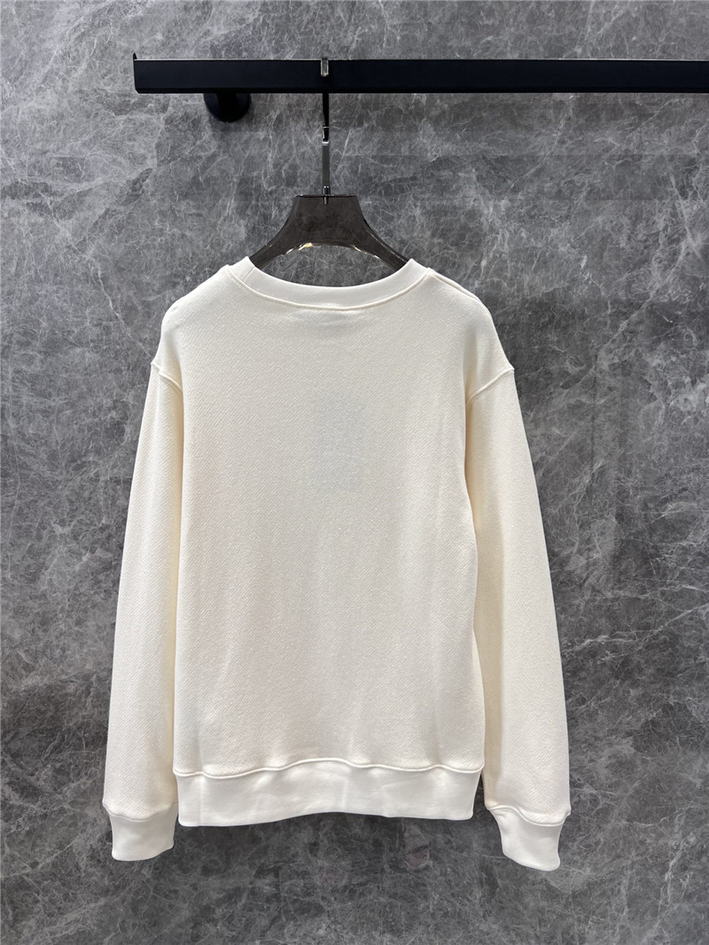 Gvc*1 cartoon cotton sweatshirt ivory