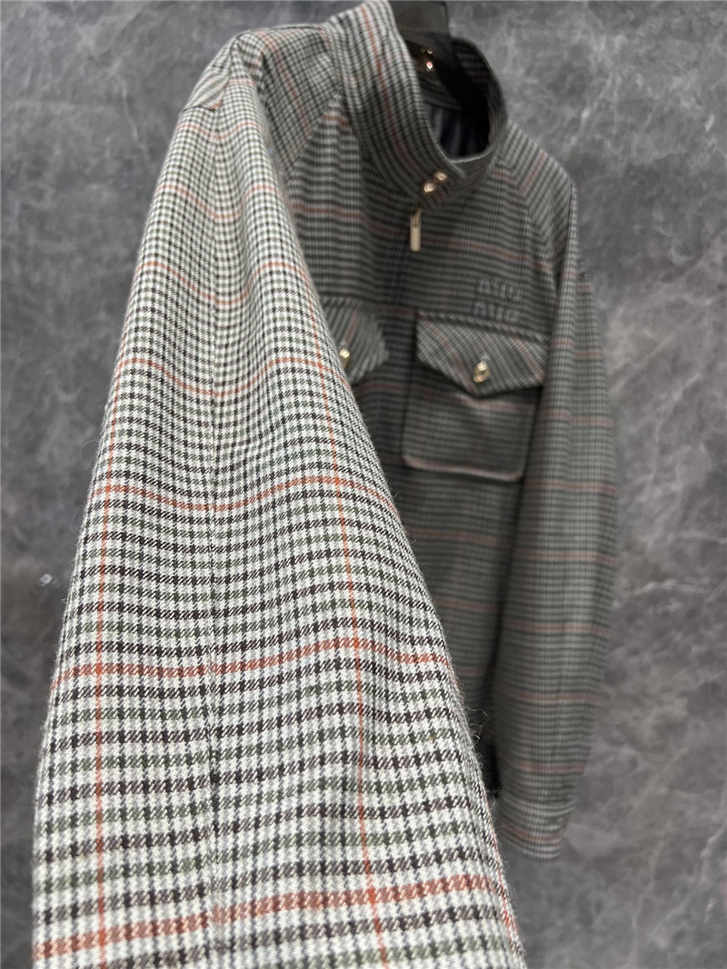 M1um1u drop shoulder jacket