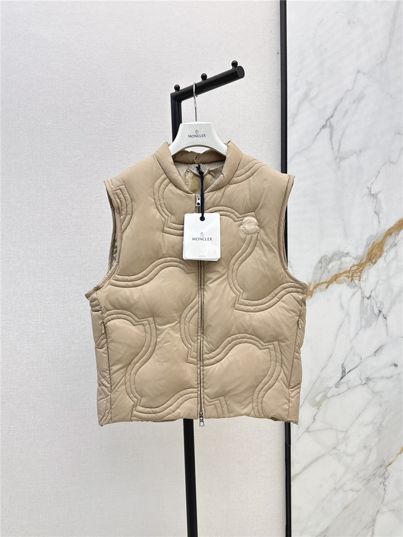 Moncler quilted down vest
