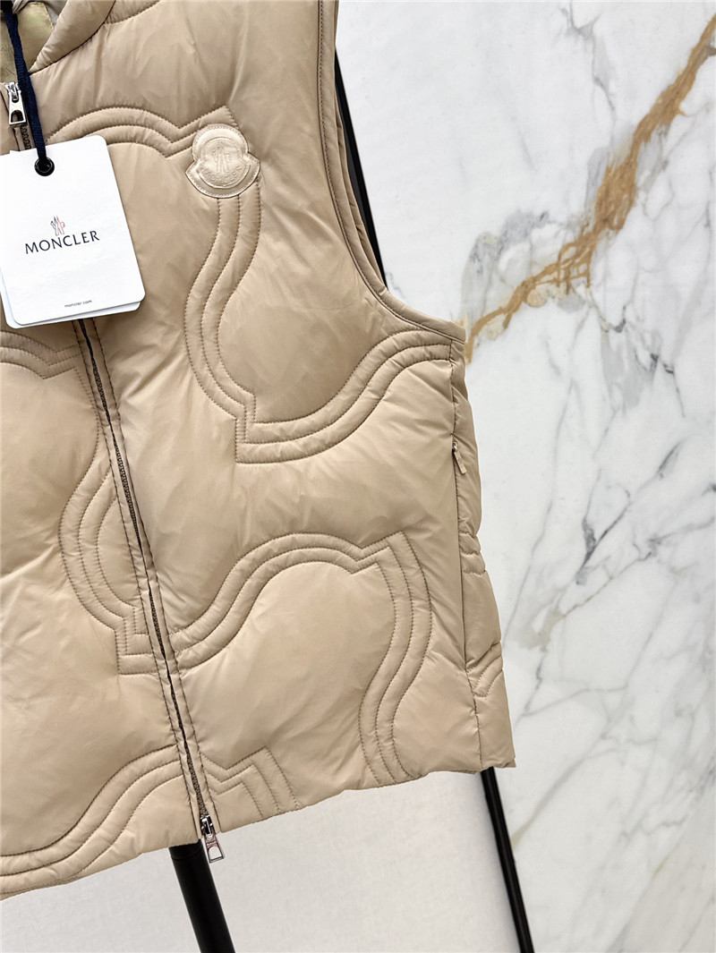 Moncler quilted down vest