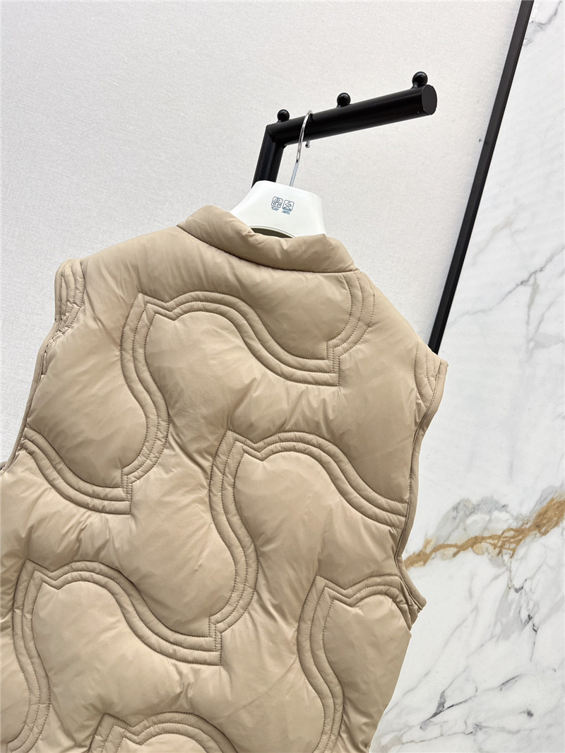 Moncler quilted down vest