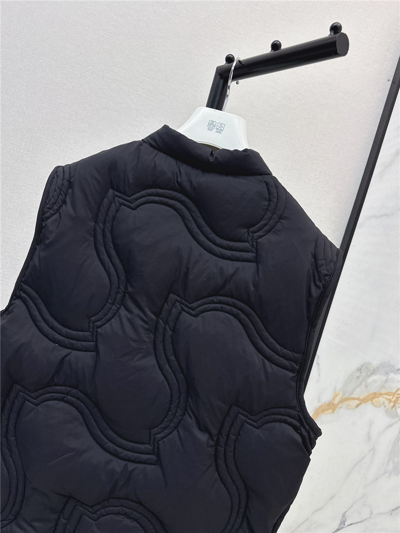Moncler quilted down vest