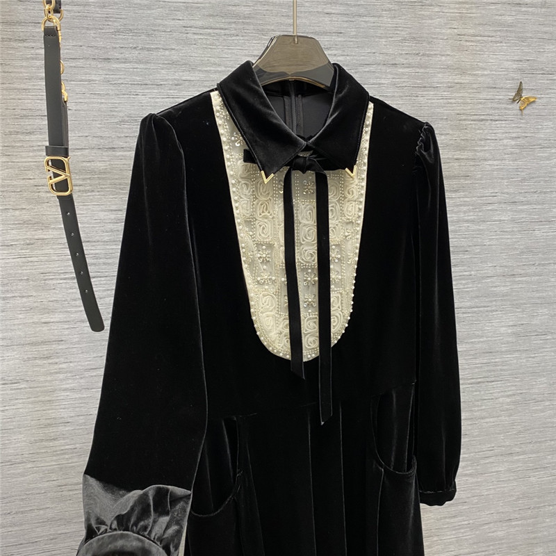 Va1e*ntin0 velvet dress