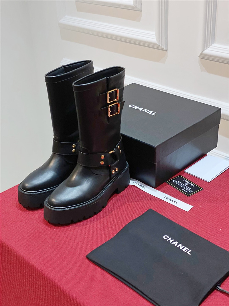 Ce1i*e bulky 45 mid biker boots