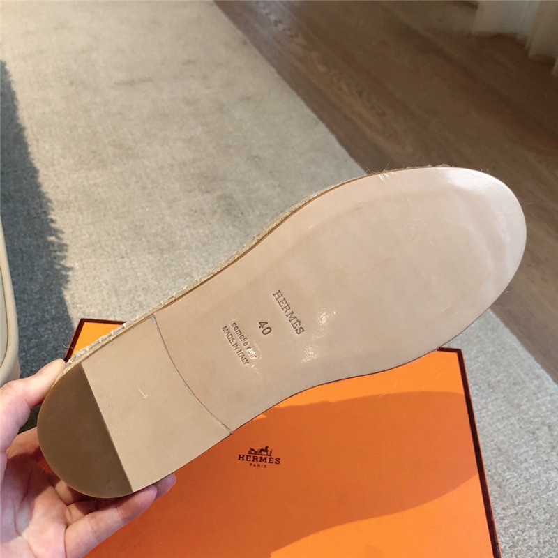 H**me5 trip espadrille white