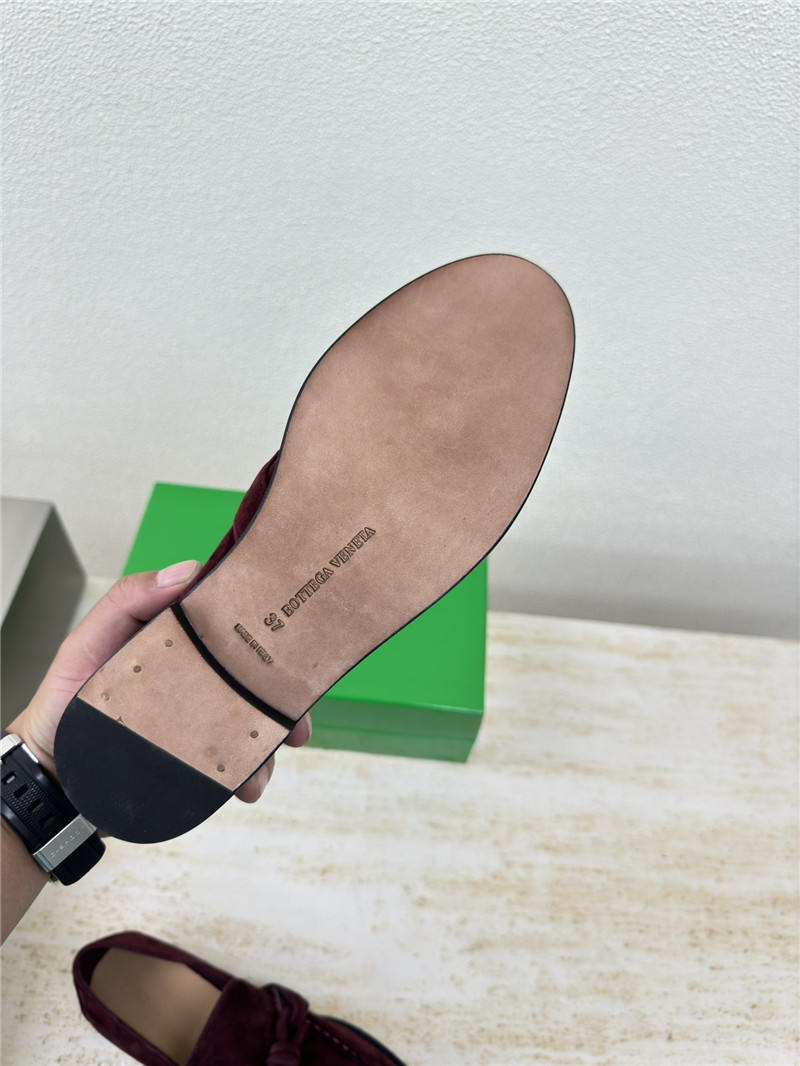 b0tt*ga Ven*ta astaire loafer in dark barolo suede
