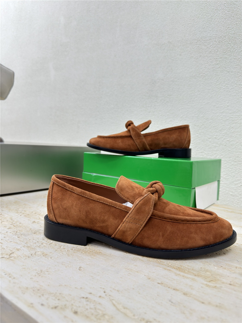 b0tt*ga Ven*ta astaire loafer in caramel suede