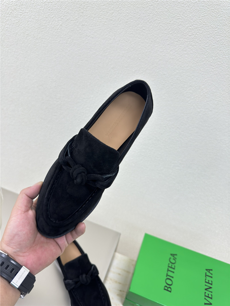 b0tt*ga Ven*ta astaire loafer in black suede