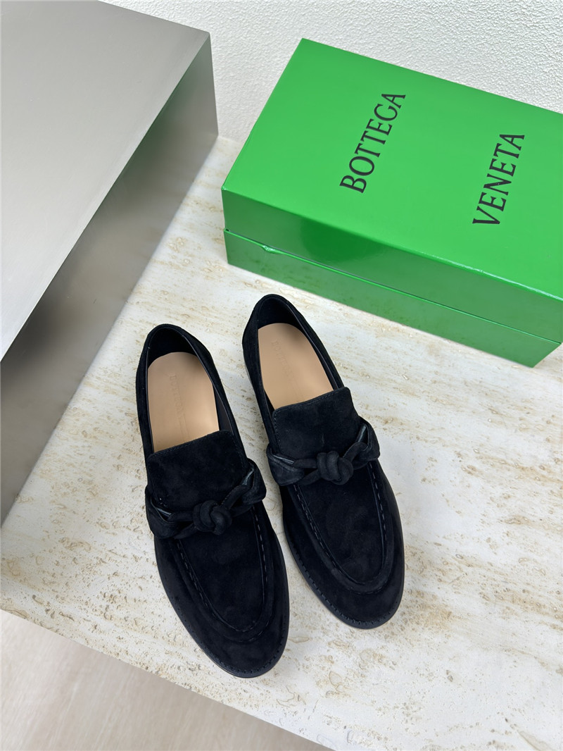 b0tt*ga Ven*ta astaire loafer in black suede