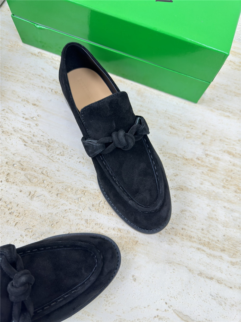 b0tt*ga Ven*ta astaire loafer in black suede