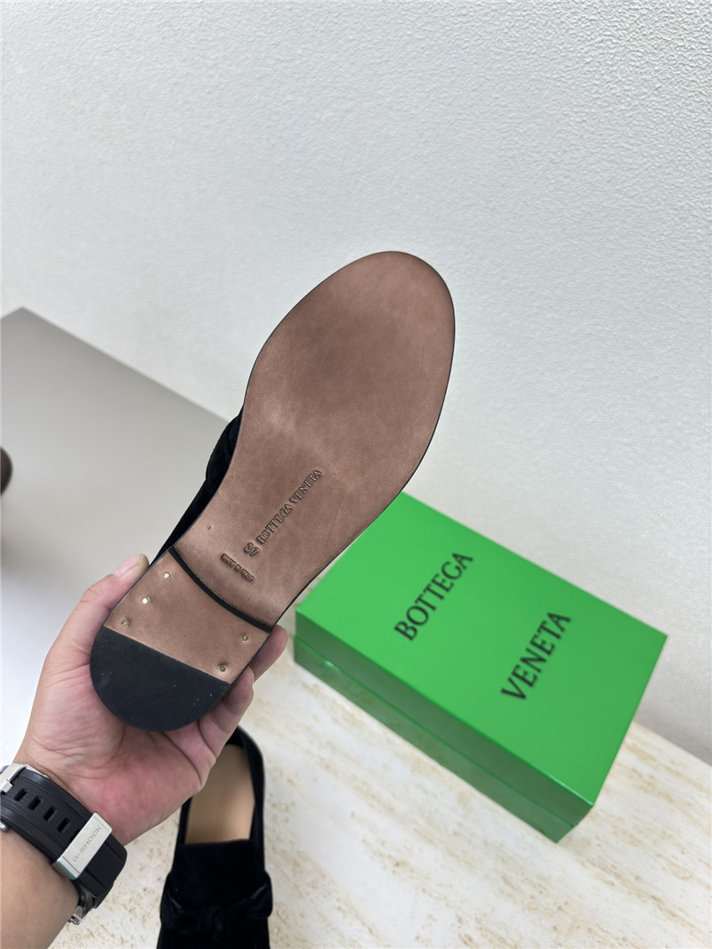 b0tt*ga Ven*ta astaire loafer in black suede