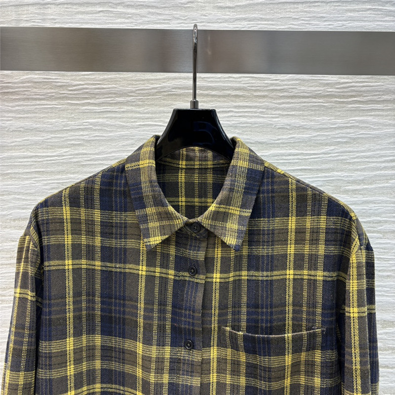 Bv*b*rry vintage check shirt