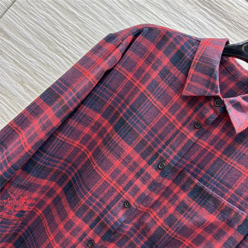 Bv*b*rry vintage check shirt