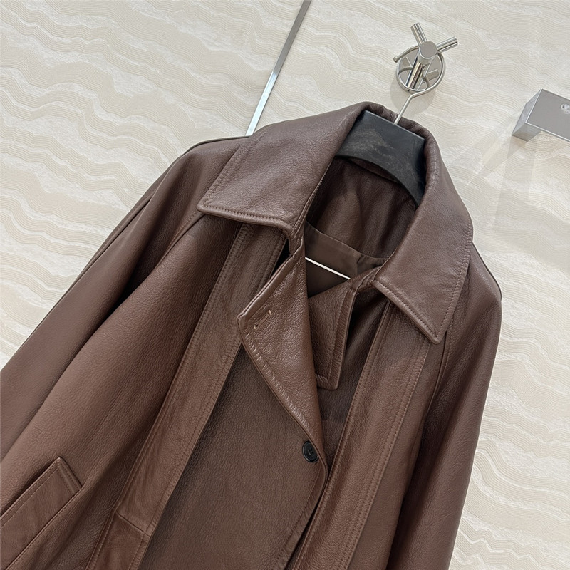 L0ew* stylish leather jacket