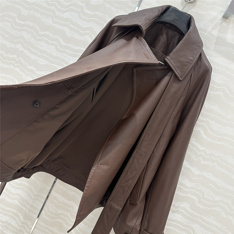 L0ew* stylish leather jacket