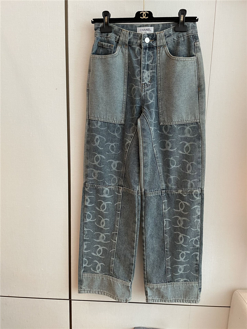 Ch**el washed jeans