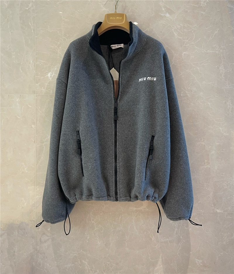 M1um1u wool casual jacket