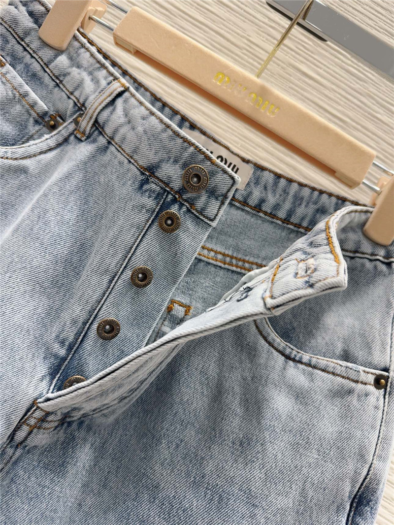 M1um1u denim jeans