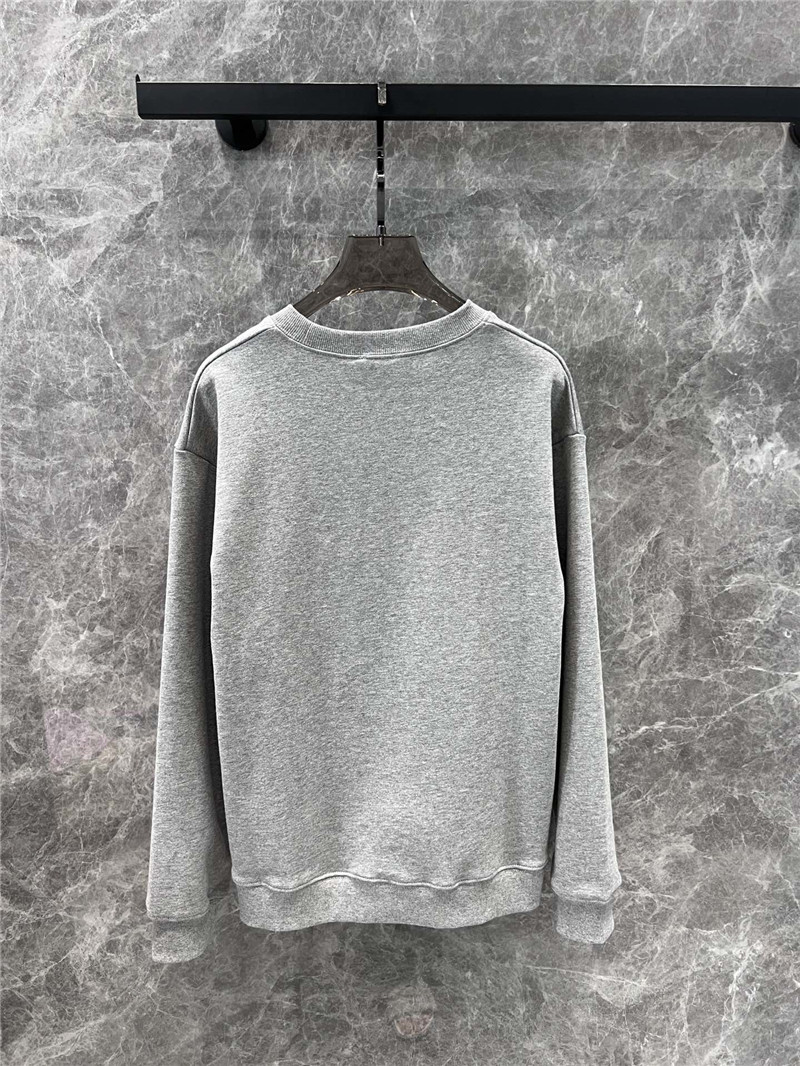 Ce1i*e logo cotton jersey sweatshirt grey