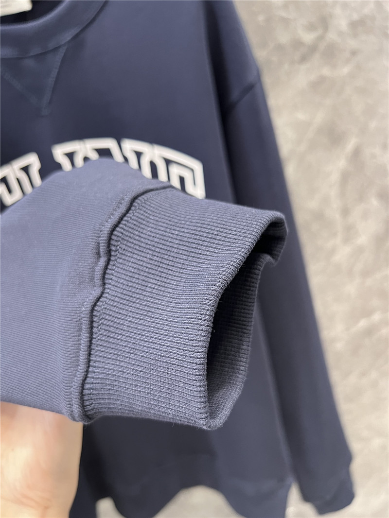 Ce1i*e logo cotton jersey sweatshirt in navy