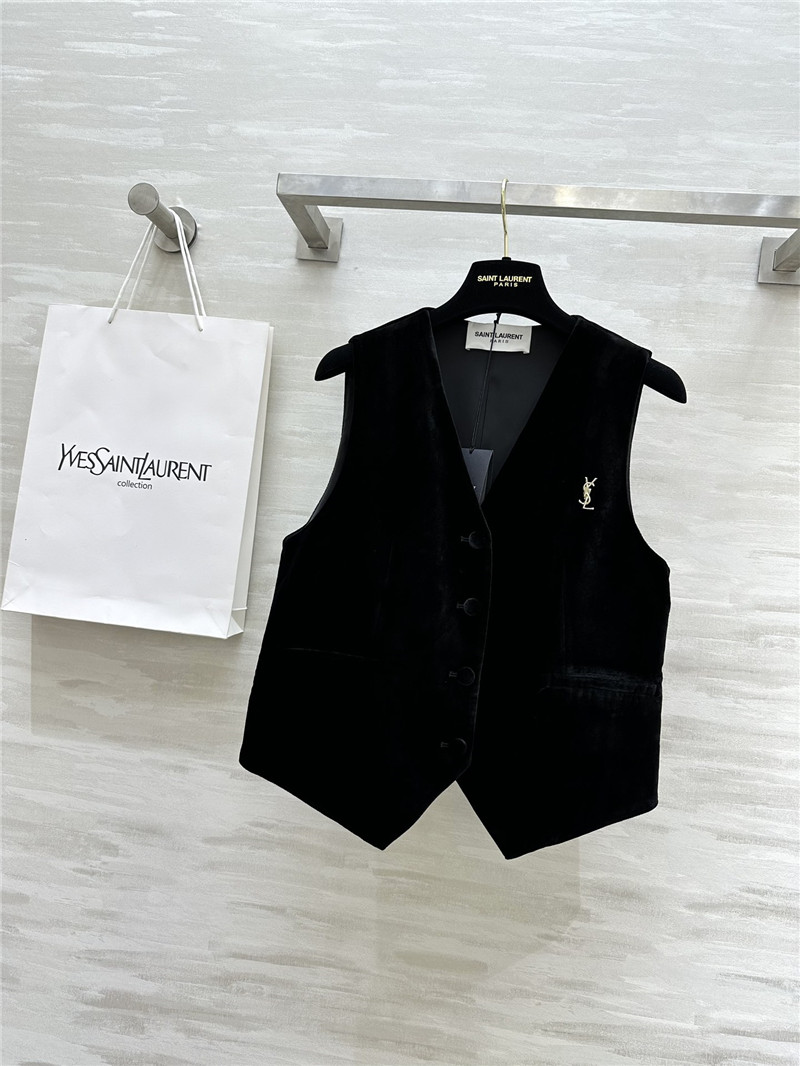 Y51 velvet vest