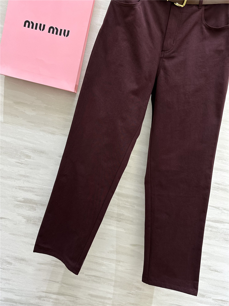 M1um1u straight pants