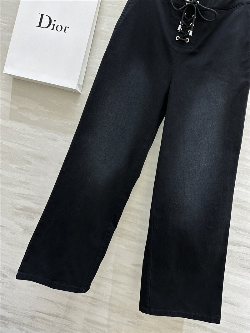 D10r high waist straight jeans