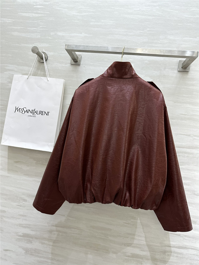 Y51 pleated trench coat