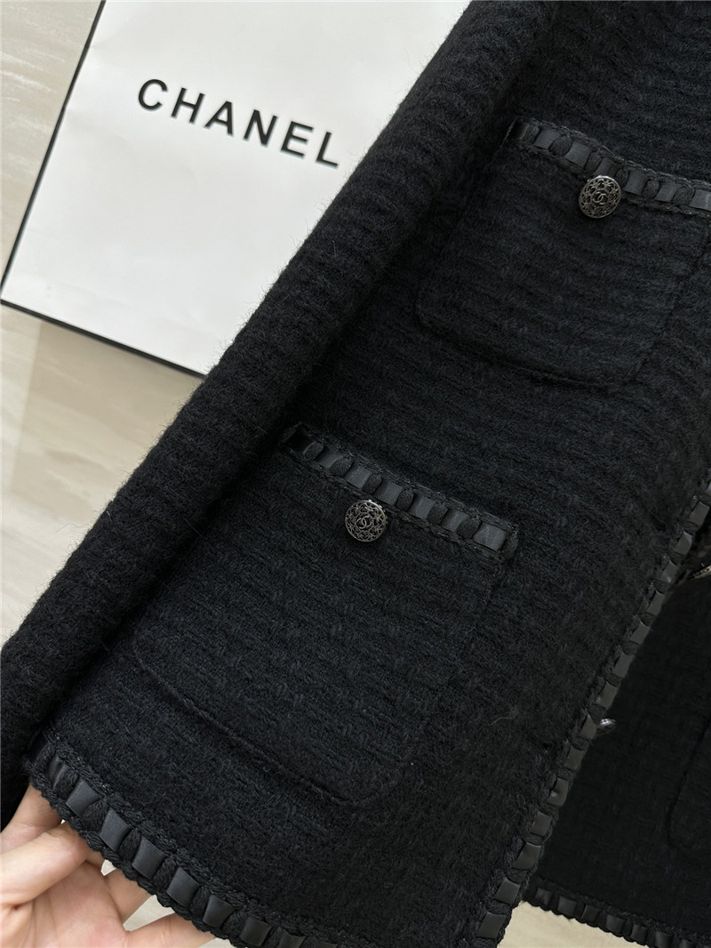 Ch**el wool soft tweed coat