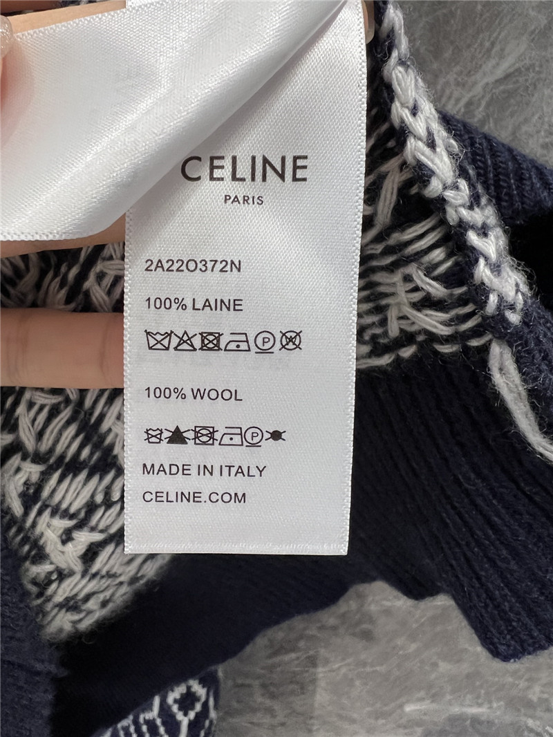 Ce1i*e wool knitted sweater