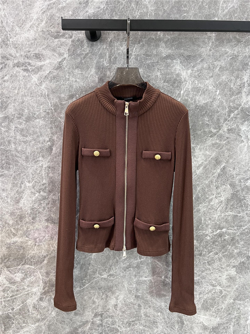 Balmain zip-up jacket