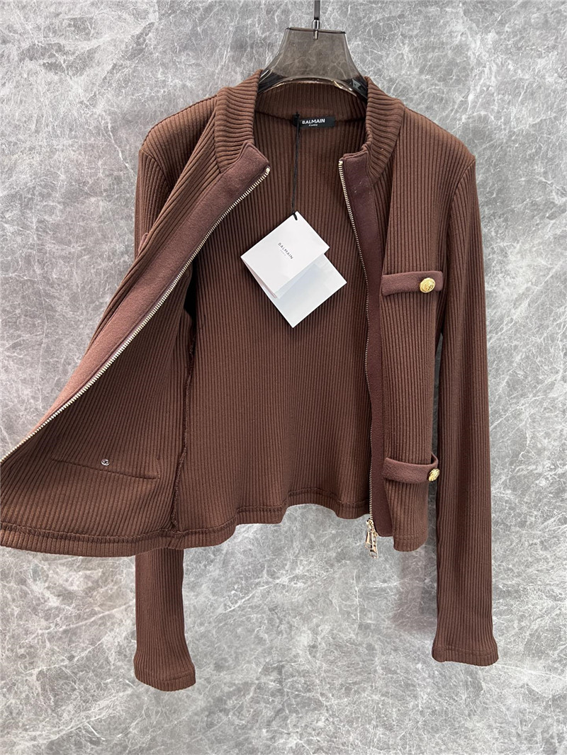 Balmain zip-up jacket