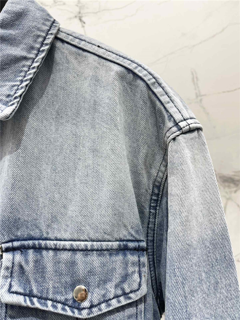 Y51 oversized denim shirt