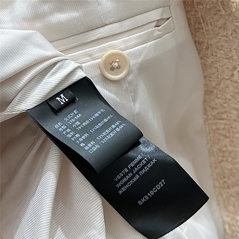 Balmain crew neck blazer
