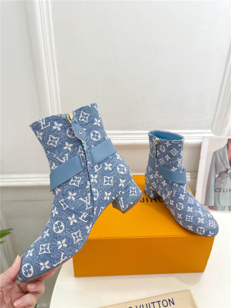 l0vis Vvtt0n denim westside ankle boots