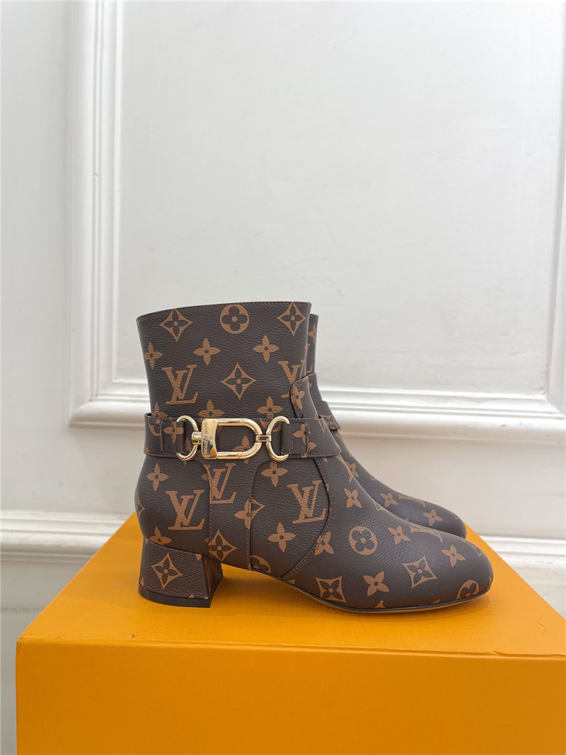 l0vis Vvtt0n monogram westside ankle boots