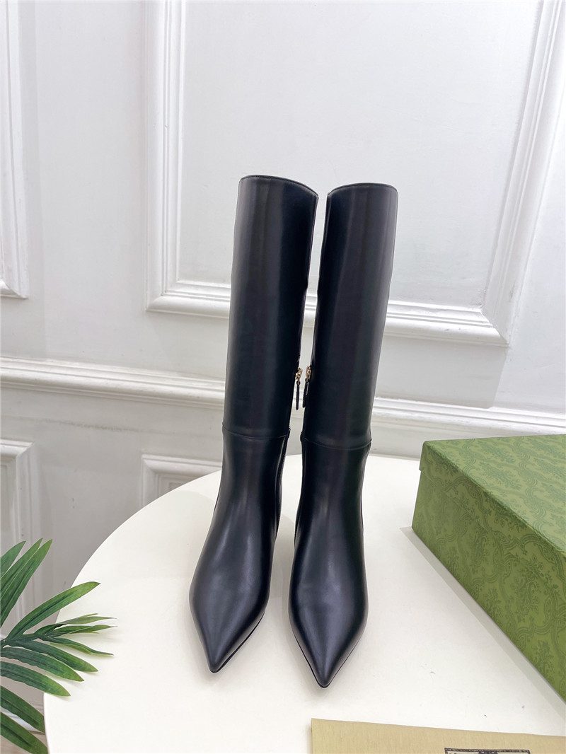 Gvc*1 signoria leather knee-high boots