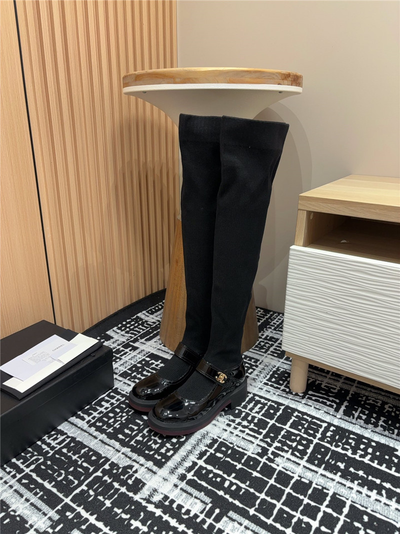 Ch**el over the knee socks boots