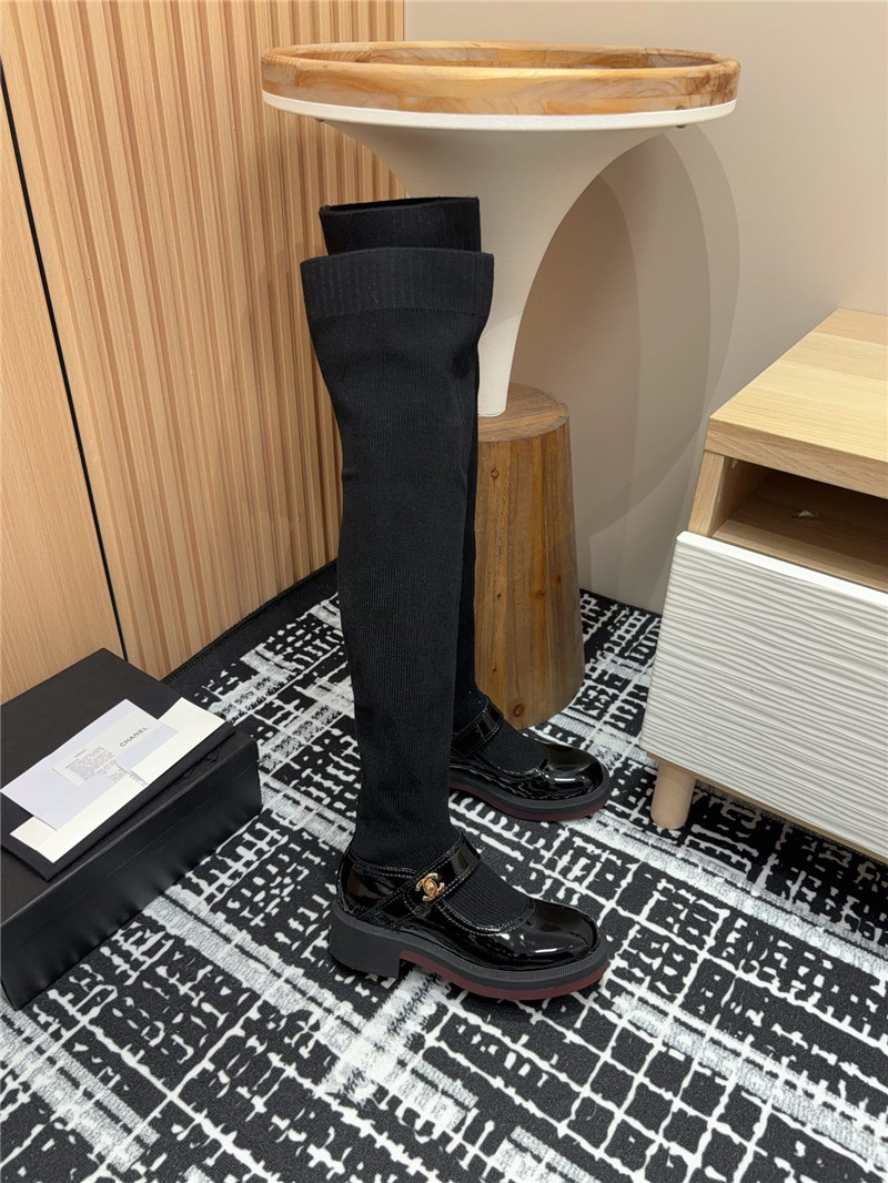 Ch**el over the knee socks boots