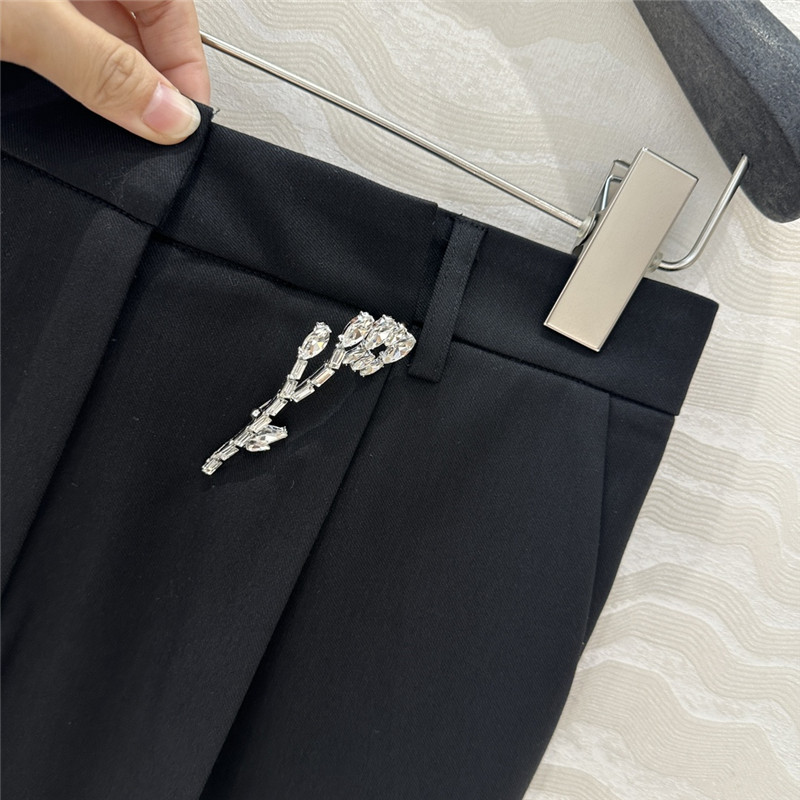 Pra*a wool trousers