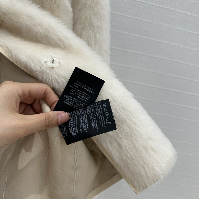 H**me5 short shearling jacket