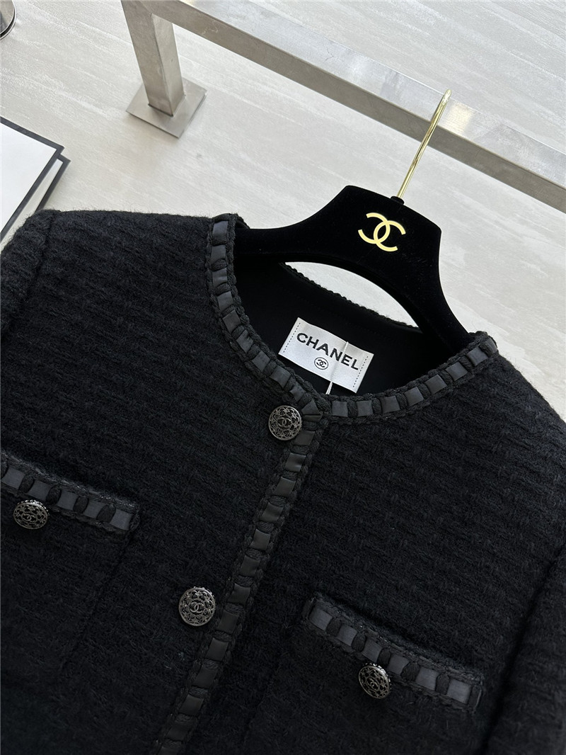 Ch**el wool soft tweed coat