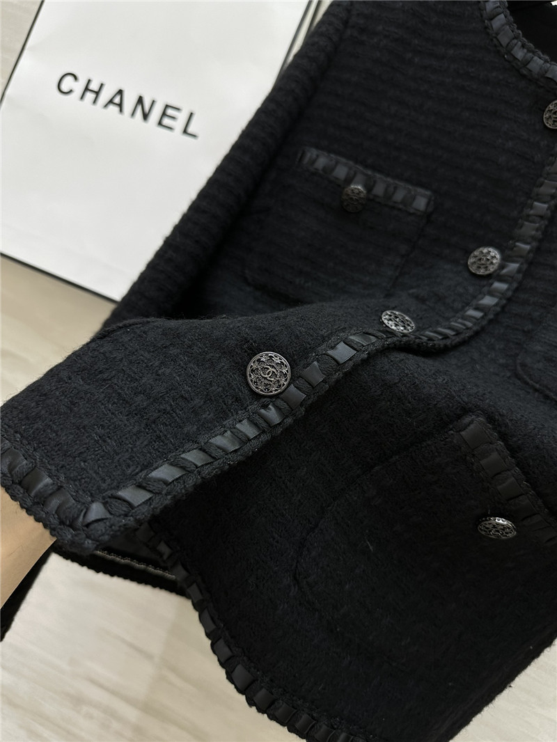Ch**el wool soft tweed coat